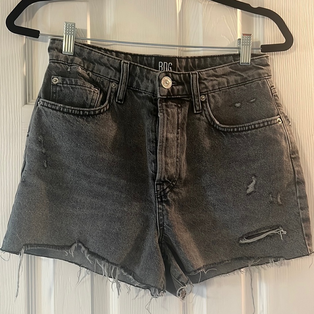 Urban Outfitters BDG black jean shorts